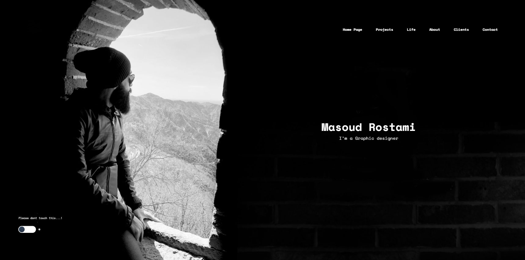 Masoud Rostami, a Graphic Designer